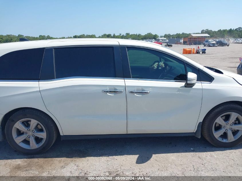 2019 Honda Odyssey Ex-L VIN: 5FNRL6H79KB045977 Lot: 39392868