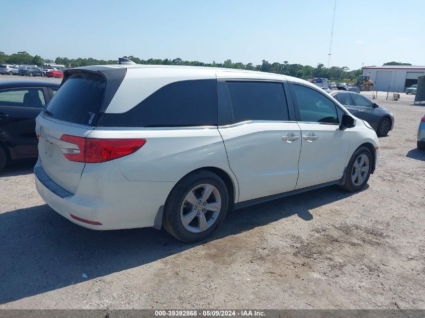 2019 Honda Odyssey Ex-L VIN: 5FNRL6H79KB045977 Lot: 39392868