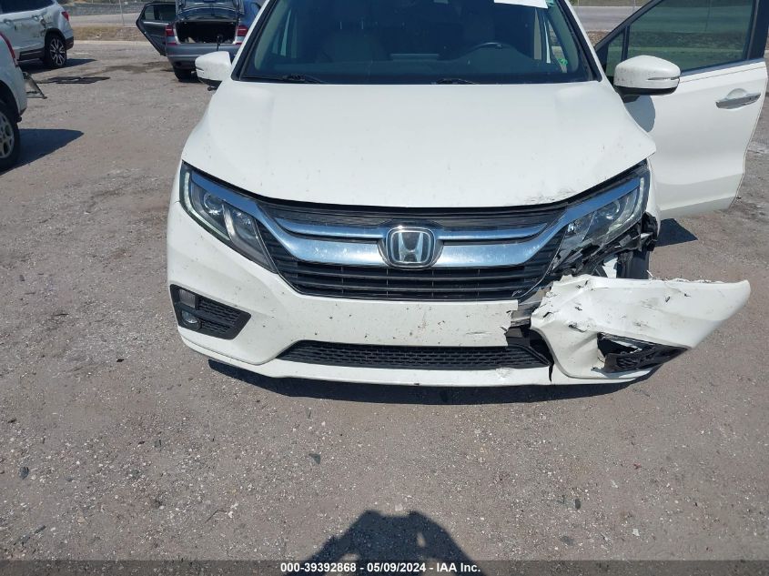 2019 Honda Odyssey Ex-L VIN: 5FNRL6H79KB045977 Lot: 39392868