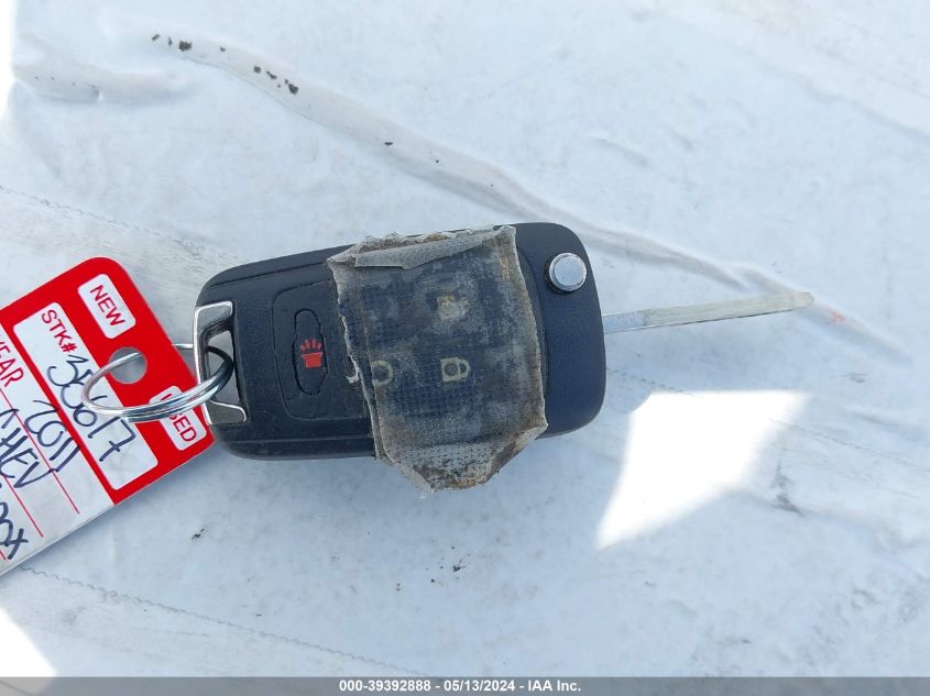 2011 Chevrolet Equinox 1Lt VIN: 2CNFLEEC7B6327664 Lot: 39392888