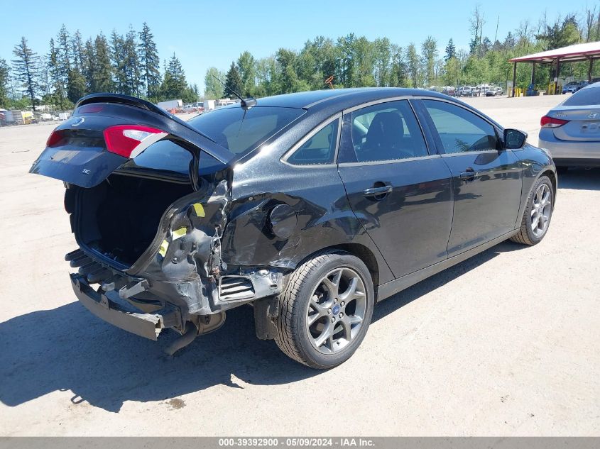 2013 Ford Focus Se VIN: 1FADP3F20DL374853 Lot: 39392900