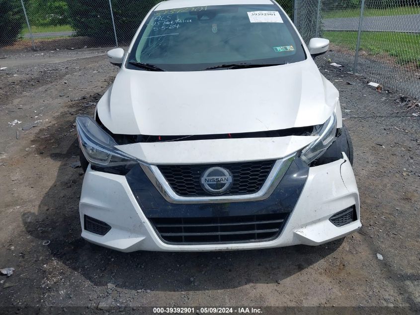 2021 Nissan Versa Sv Xtronic Cvt VIN: 3N1CN8EV0ML877259 Lot: 39392901