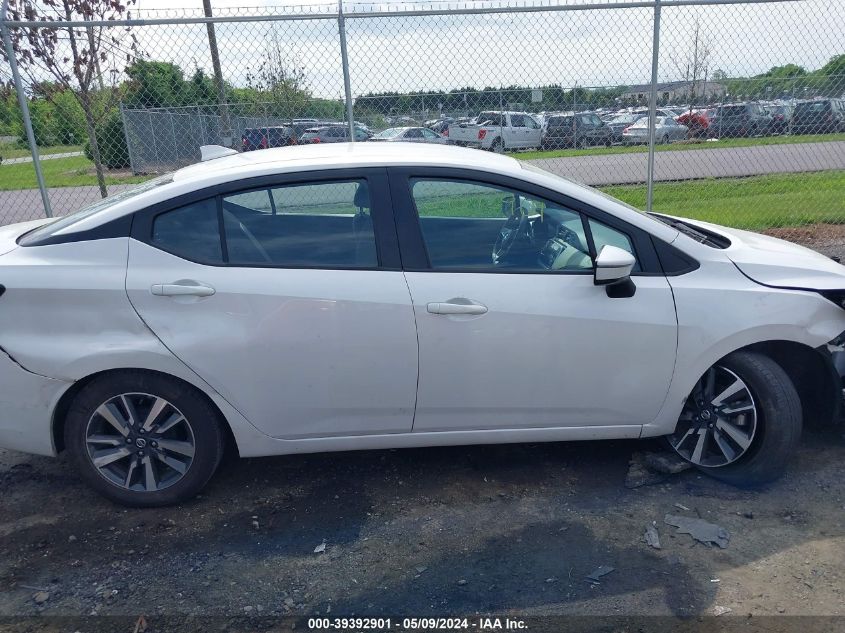 2021 Nissan Versa Sv Xtronic Cvt VIN: 3N1CN8EV0ML877259 Lot: 39392901