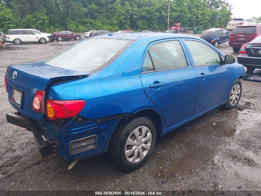 2009 Toyota Corolla VIN: 2T1BU40E79C154076 Lot: 39392905