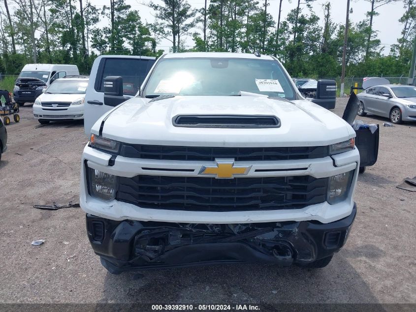 2024 Chevrolet Silverado 2500Hd 4Wd Standard Bed Custom VIN: 2GC4YME71R1116171 Lot: 39392910