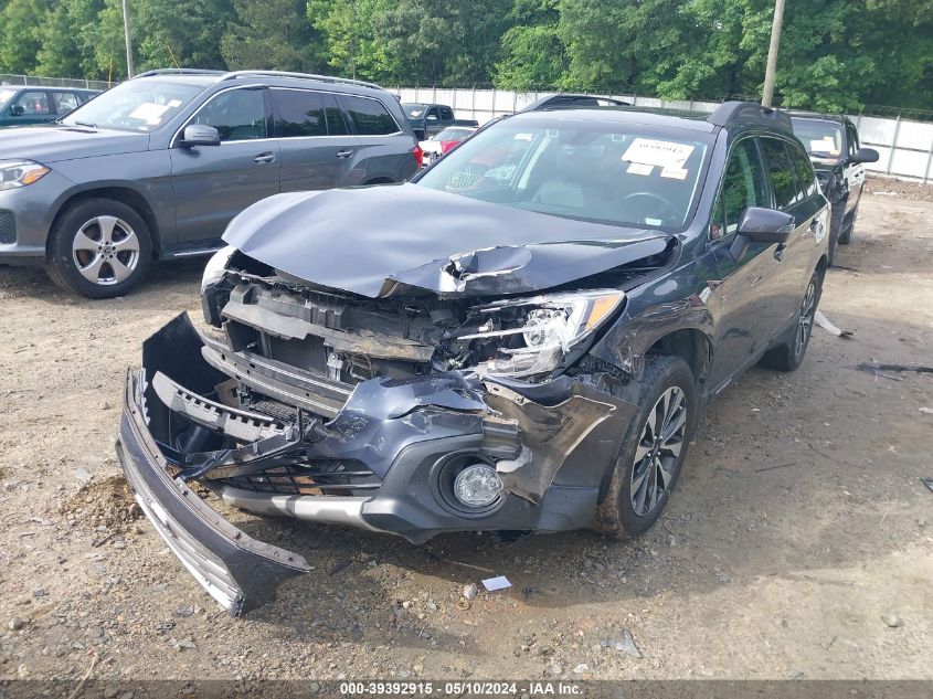 2017 Subaru Outback 2.5I Limited VIN: 4S4BSANC6H3365140 Lot: 39392915