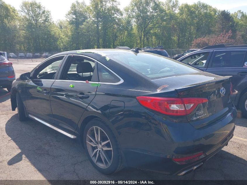 2017 Hyundai Sonata Sport 2.0T VIN: 5NPE34AB6HH556848 Lot: 39392916