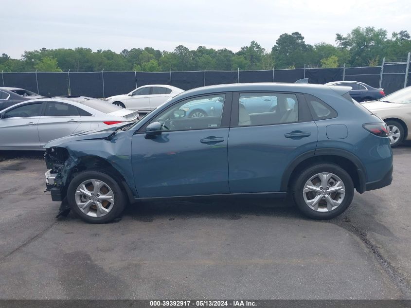 2023 Honda Hr-V 2Wd Lx VIN: 3CZRZ1H34PM708061 Lot: 39392917