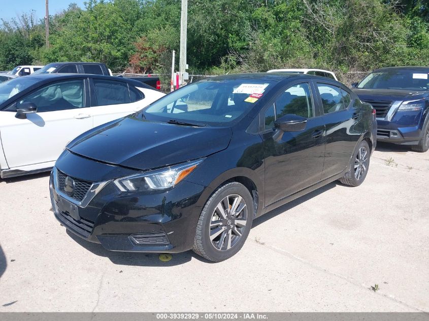 2021 Nissan Versa Sv Xtronic Cvt VIN: 3N1CN8EV3ML912148 Lot: 39392929