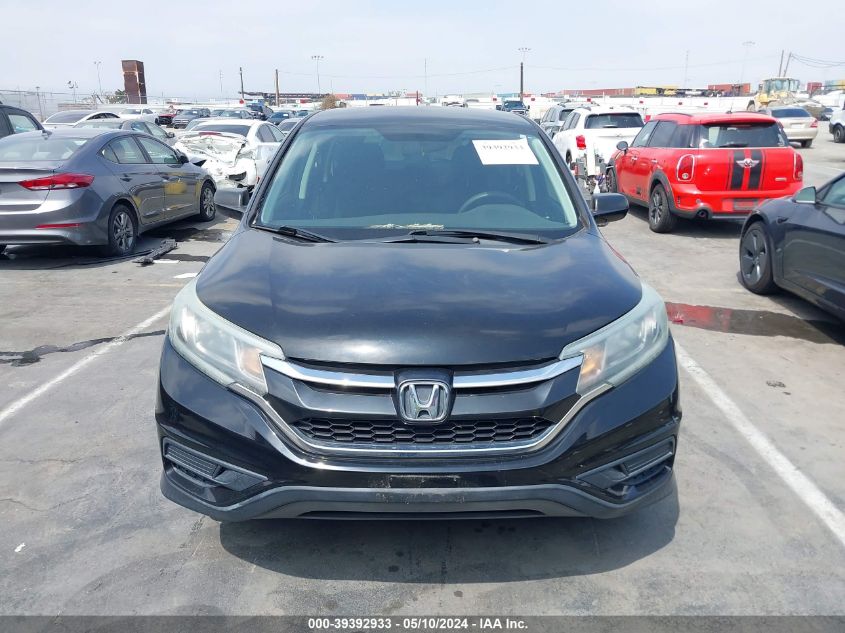 2015 Honda Cr-V Lx VIN: 3CZRM3H32FG710902 Lot: 39392933