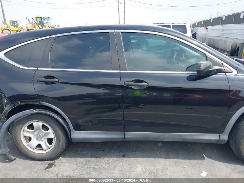 2015 Honda Cr-V Lx VIN: 3CZRM3H32FG710902 Lot: 39392933