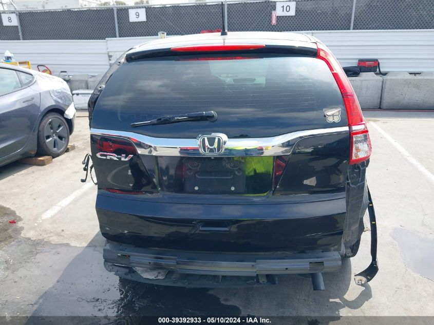 2015 Honda Cr-V Lx VIN: 3CZRM3H32FG710902 Lot: 39392933