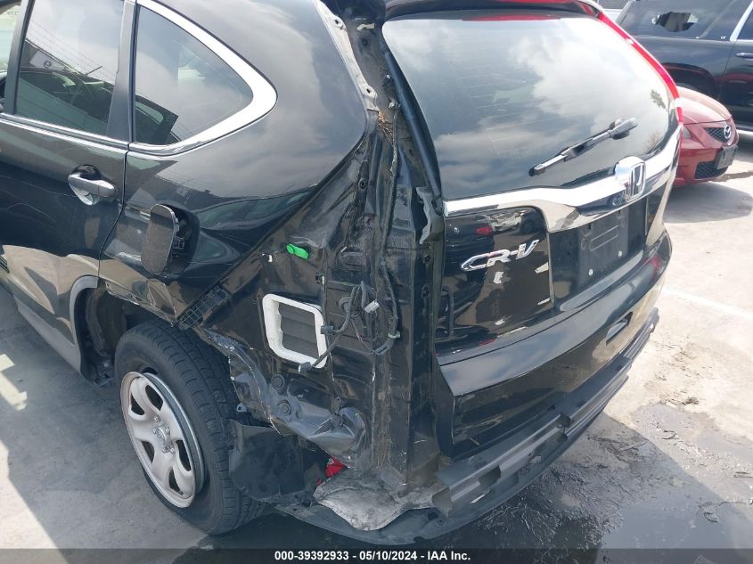 2015 Honda Cr-V Lx VIN: 3CZRM3H32FG710902 Lot: 39392933