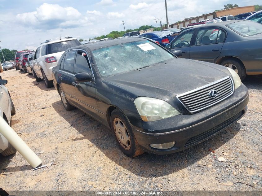 2001 Lexus Ls 430 VIN: JTHBN30F010049571 Lot: 39392934