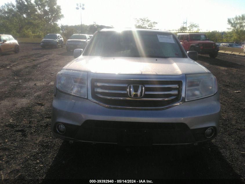 2014 Honda Pilot Ex-L VIN: 5FNYF4H78EB042578 Lot: 39392940