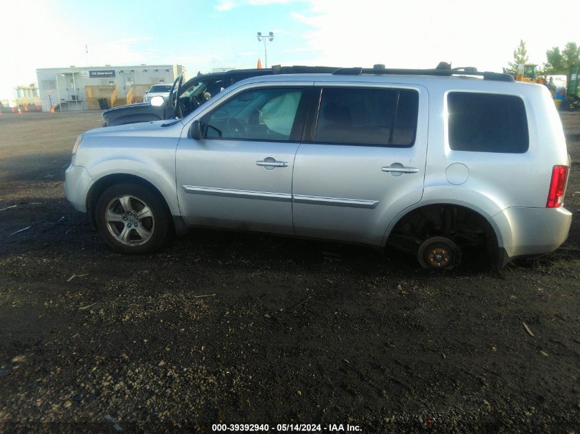 2014 Honda Pilot Ex-L VIN: 5FNYF4H78EB042578 Lot: 39392940