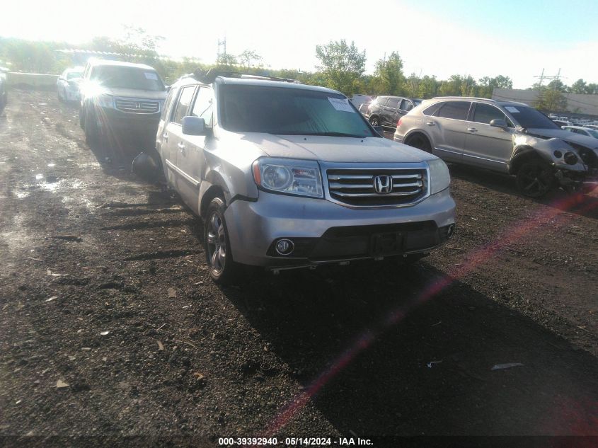 2014 Honda Pilot Ex-L VIN: 5FNYF4H78EB042578 Lot: 39392940