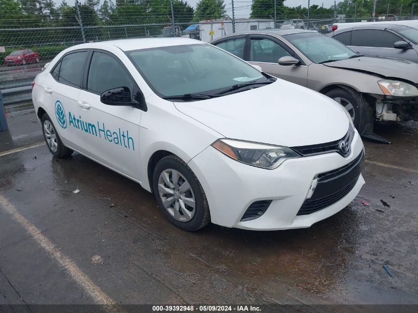 2016 TOYOTA COROLLA LE - 2T1BURHE8GC540889