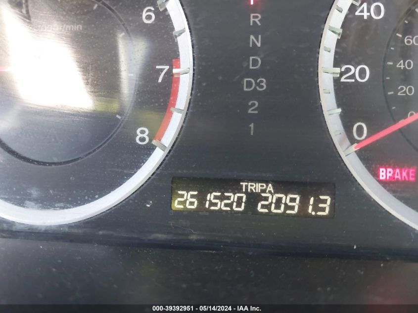 2009 Honda Accord 3.5 Ex-L VIN: 1HGCP36849A026990 Lot: 39392951