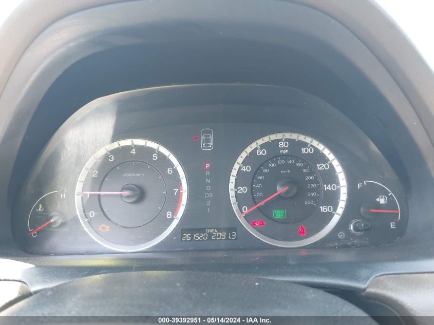 2009 Honda Accord 3.5 Ex-L VIN: 1HGCP36849A026990 Lot: 39392951
