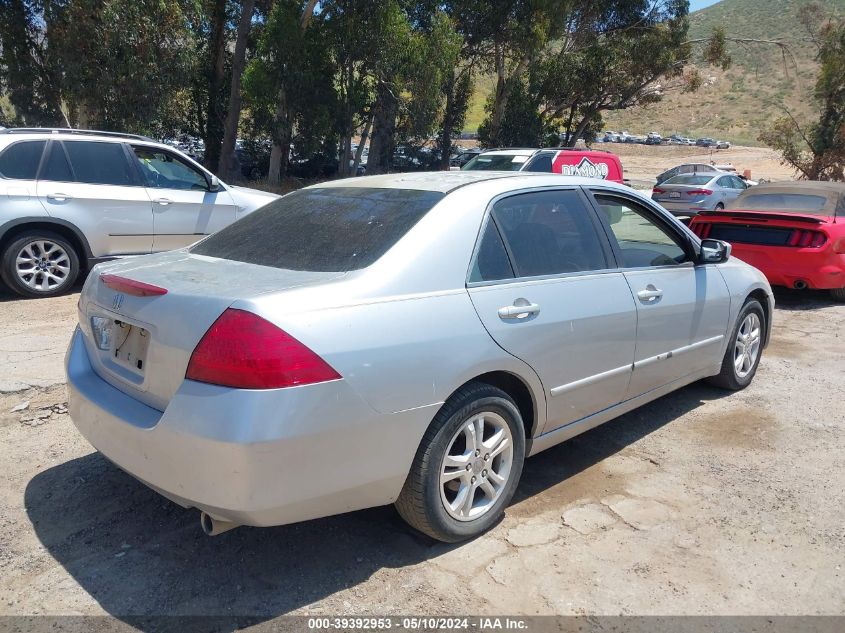 2006 Honda Accord 2.4 Se VIN: 1HGCM56336A117950 Lot: 39392953