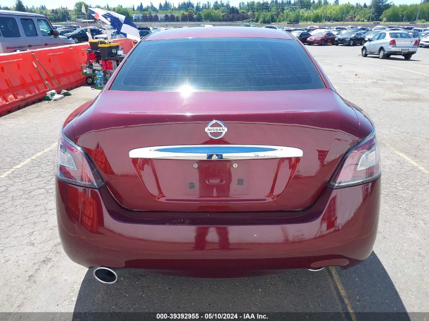 2013 Nissan Maxima 3.5 Sv VIN: 1N4AA5AP5DC801298 Lot: 39392955