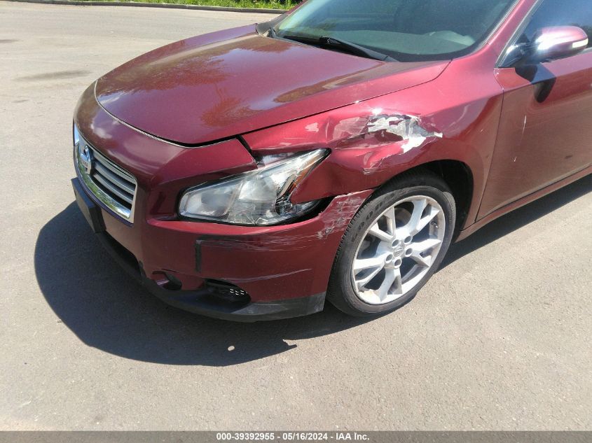 2013 Nissan Maxima 3.5 Sv VIN: 1N4AA5AP5DC801298 Lot: 39392955