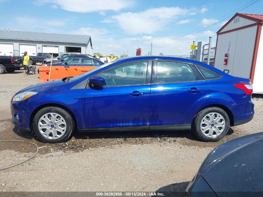 2012 Ford Focus Se VIN: 1FAHP3F21CL387160 Lot: 39392956