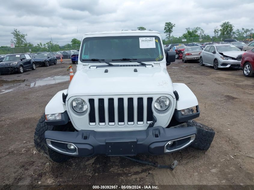 2018 Jeep Wrangler Unlimited Sahara 4X4 VIN: 1C4HJXEN1JW255090 Lot: 39392957