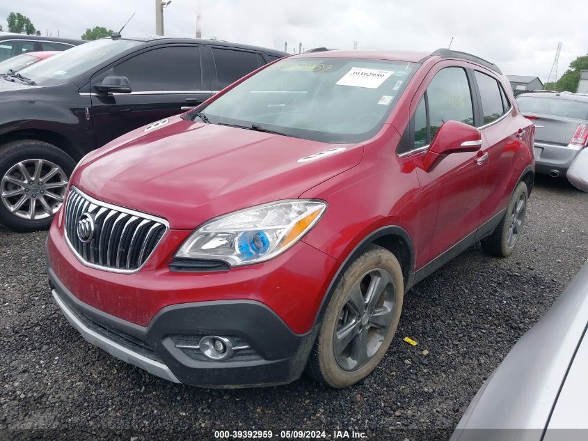 2014 Buick Encore Convenience VIN: KL4CJBSB8EB773423 Lot: 39392959