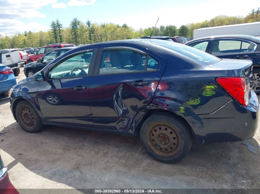 2015 Chevrolet Sonic Ls Auto VIN: 1G1JA5SG0F4214635 Lot: 39392960