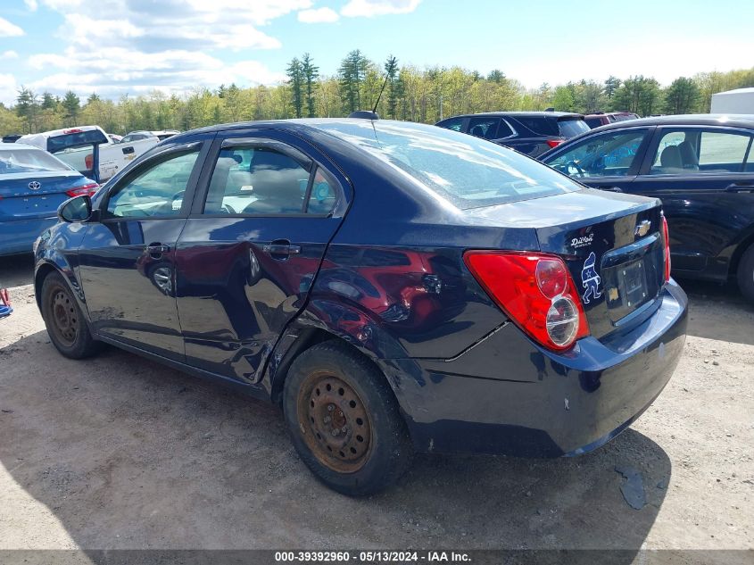2015 Chevrolet Sonic Ls Auto VIN: 1G1JA5SG0F4214635 Lot: 39392960