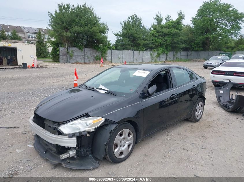 2015 Dodge Dart Se VIN: 1C3CDFAAXFD281886 Lot: 39392963