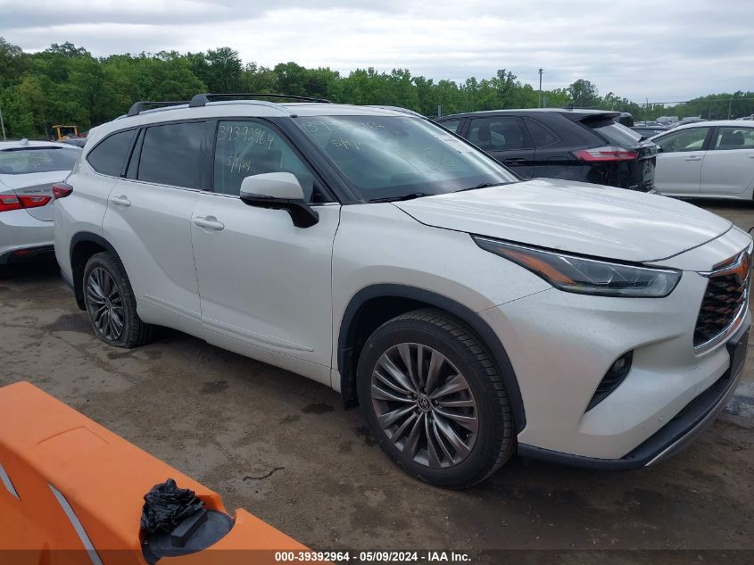 2020 TOYOTA HIGHLANDER PLATINUM - 5TDFZRBH0LS004462