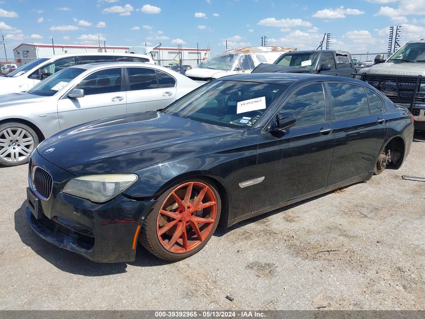 2011 BMW 750Li VIN: WBAKB8C58BC851633 Lot: 39392965