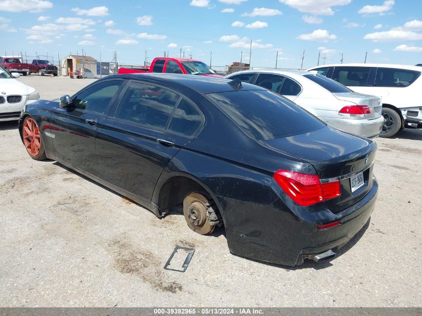 2011 BMW 750Li VIN: WBAKB8C58BC851633 Lot: 39392965