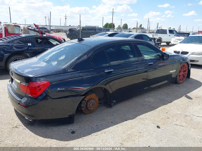 2011 BMW 750Li VIN: WBAKB8C58BC851633 Lot: 39392965