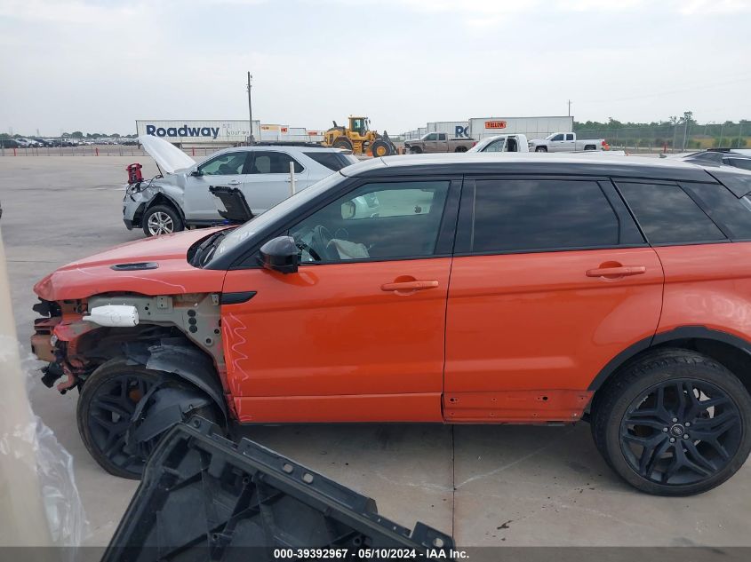 2016 Land Rover Range Rover Evoque Hse Dynamic VIN: SALVD2BG2GH105112 Lot: 39392967