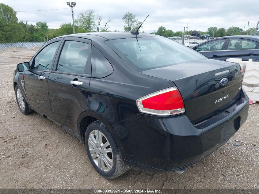 2009 Ford Focus Sel VIN: 1FAHP37N69W134870 Lot: 39392971