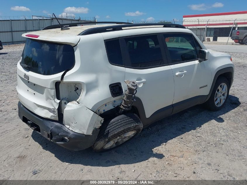 2015 Jeep Renegade Latitude VIN: ZACCJBBT0FPB72307 Lot: 39392979