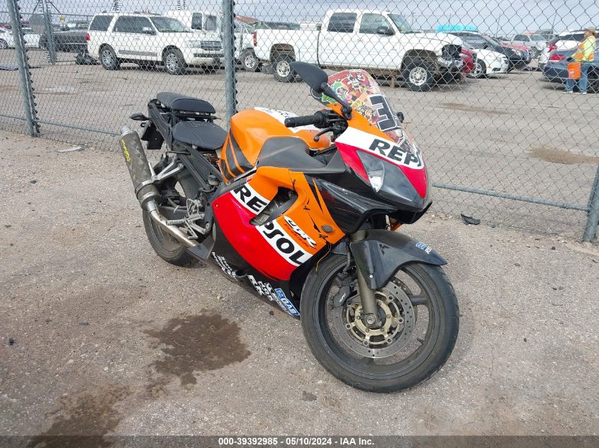 2003 Honda Cbr600 F4 VIN: JH2PC35113M400078 Lot: 39392985