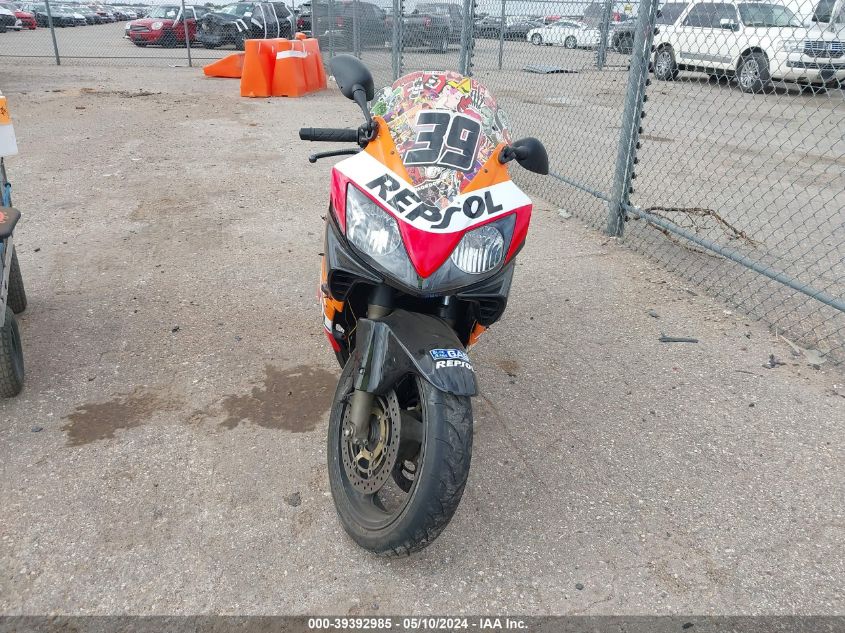 2003 Honda Cbr600 F4 VIN: JH2PC35113M400078 Lot: 39392985