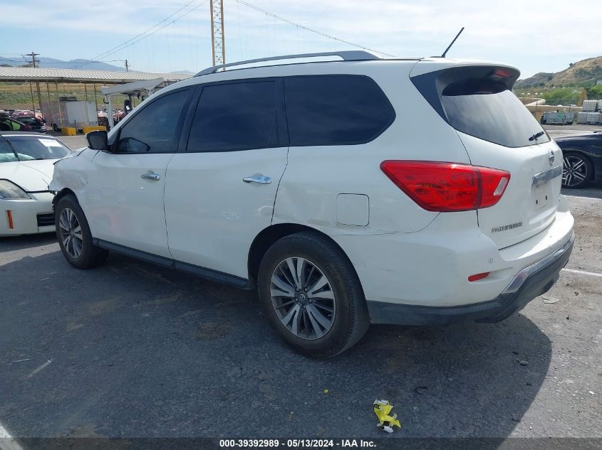 2017 Nissan Pathfinder Platinum/S/Sl/Sv VIN: 5N1DR2MN8HC603230 Lot: 39392989