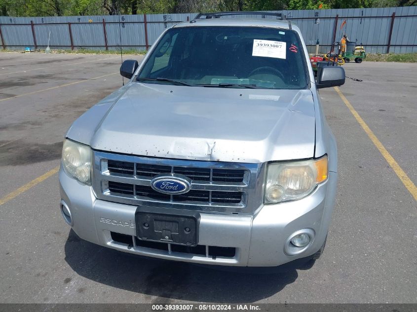 2011 Ford Escape Xlt Automatic VIN: 1FMCU9DG7BKA58591 Lot: 39393007