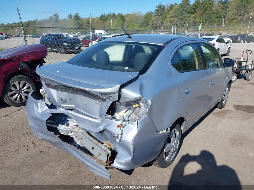 2017 Mitsubishi Mirage G4 Es VIN: ML32F3FJ9HH004606 Lot: 39393024