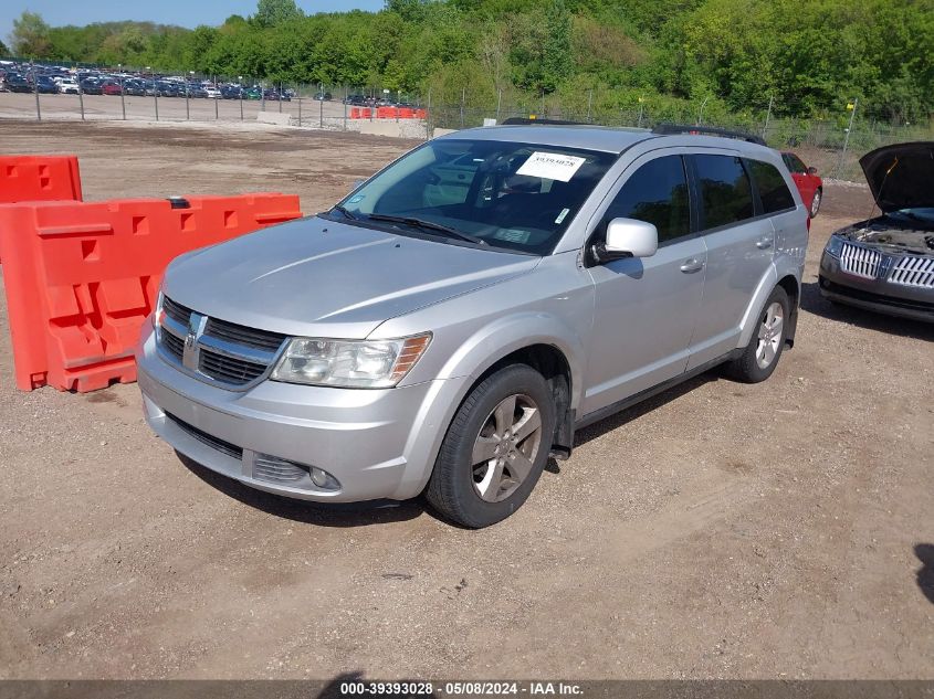 2010 Dodge Journey Sxt VIN: 3D4PG5FV9AT147323 Lot: 39393028