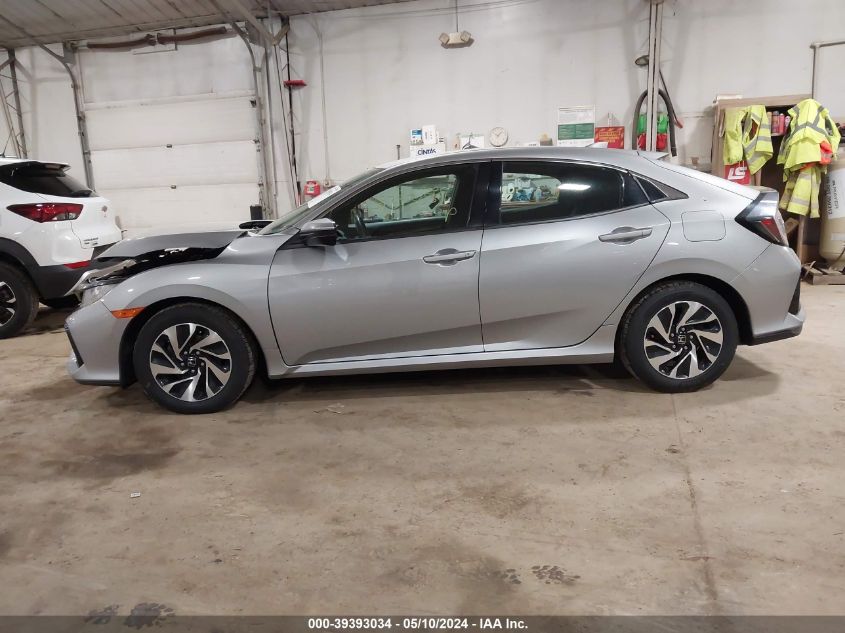 2017 Honda Civic Lx VIN: SHHFK7H27HU403388 Lot: 39393034