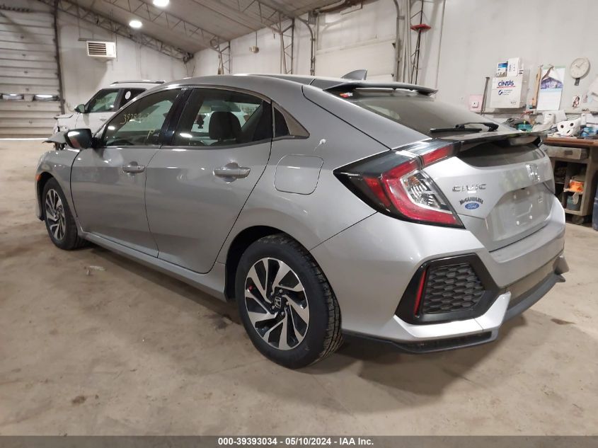 2017 Honda Civic Lx VIN: SHHFK7H27HU403388 Lot: 39393034