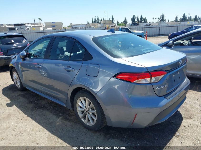 VIN 5YFVPMAE1NP278745 2022 TOYOTA COROLLA LE