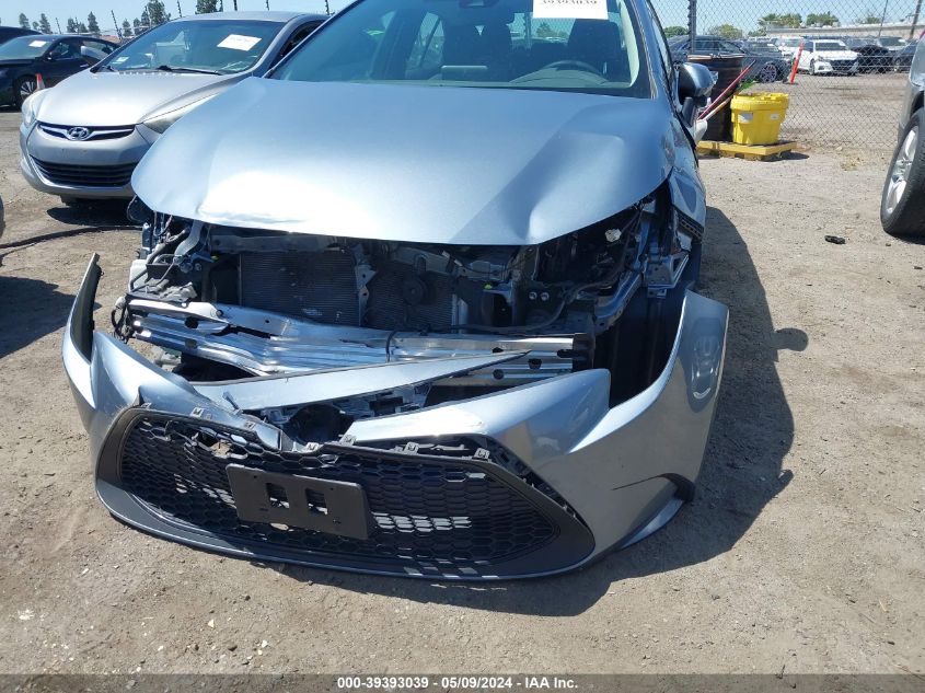VIN 5YFVPMAE1NP278745 2022 TOYOTA COROLLA LE